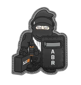 5.11 Tactical Patch - Black Friday Gnome, Hook-Back Adhesion (92031)
