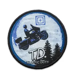 5.11 Tactical Patch - Traffic Duty, Hook-Back Adhesion (92076)
