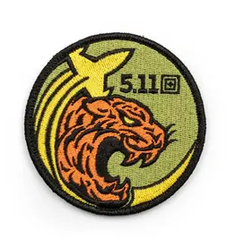 5.11 Tactical Patch - Astro Tiger, Hook-Back Adhesion (81905)