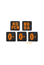 5.11 Tactical Patch Kit - O Negative Blood Type, Hook-Back Adhesion (81322ON)