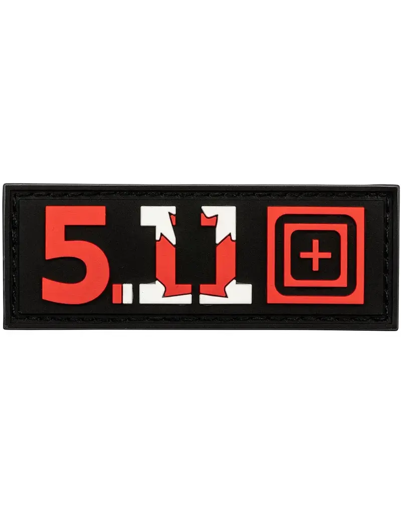 5.11 Tactical Patch - Canada Legacy, Red & White (81865)