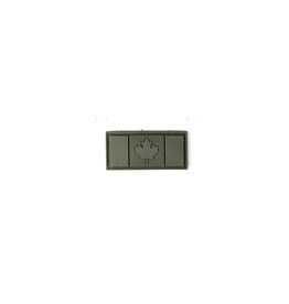 Tactical Innovations Canada Patch - Canadian Flag, Subdue Green, 1"x2" (MP5-CND1)