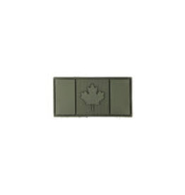 Tactical Innovations Canada Patch - Canadian Flag, Subdue Green, 1.5"x3" (MP5-CND2)