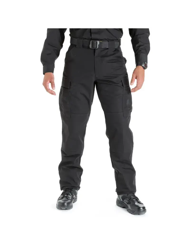 5.11 Tactical TDU Pants - Ripstop, Small, Long, Black (74003-019-S-LNG)