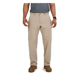 5.11 Tactical Decoy Convertible Pants - Zip Off Pant Legs, 40W, 30L, Khaki (74531-055-40-30)