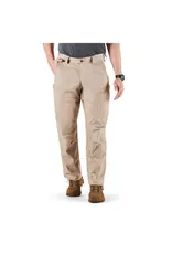 5.11 Tactical Apex Pant - Flex-Tac Canvas, 38W, 34L, Khaki (74434-055-38-34)