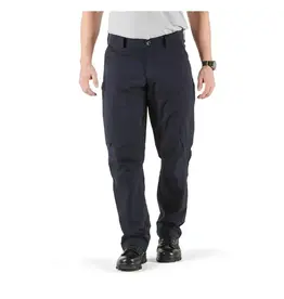 5.11 Tactical Apex Pants - Flex-Tac Canvas, 38W, 34L, Dark Navy (74434-724-38-34)