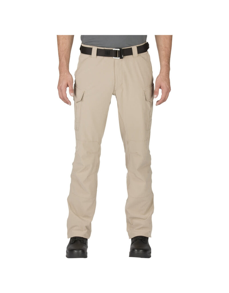 5.11 Tactical Traverse Pant 2.0 - Single Weave Fabric, 30W, 34L, Khaki (74438-055-30-34)