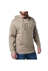 5.11 Tactical Topo Legacy Hoodie - Kangaroo Pouch, Badlands Tan, XL (76174-956-XL)
