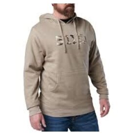5.11 Tactical Topo Legacy Hoodie - Kangaroo Pouch, Badlands Tan, XL (76174-956-XL)