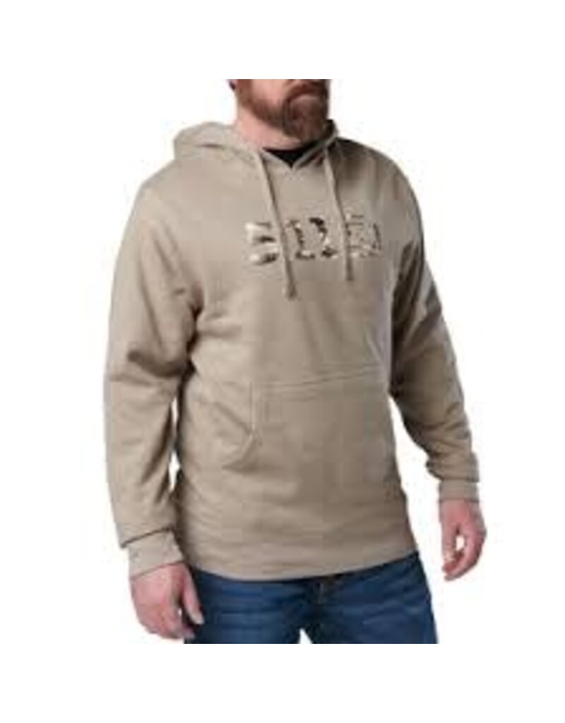 5.11 Tactical Topo Legacy Hoodie - Kangaroo Pouch, Badlands Tan, XL (76174-956-XL)