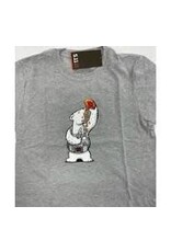 5.11 Tactical Polar Bear SS Tee - Moisture Wicking, Heather Grey, Small (41280ACT-016-S)