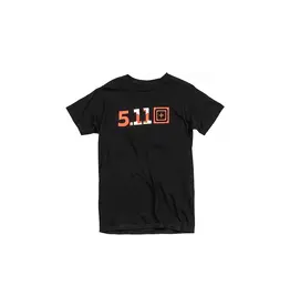 5.11 Tactical Canada Legacy Logo SS Tee - Ringspun Cotton, Black, XL (41195ZZ-019-XL)