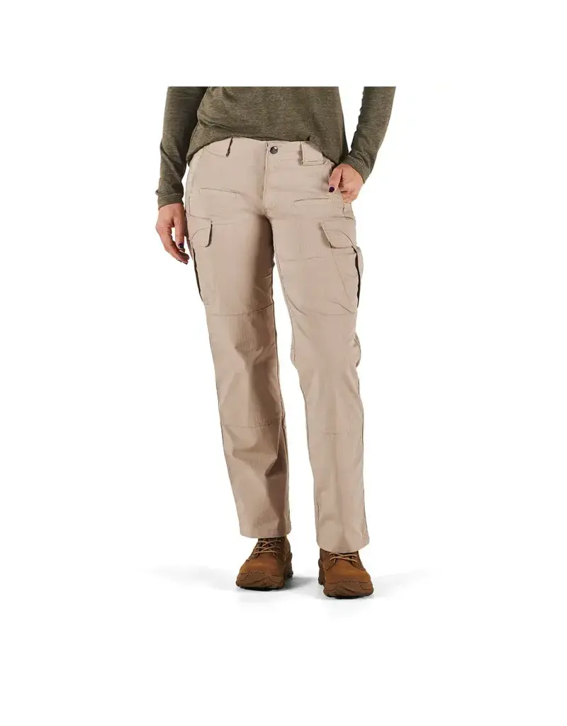 5.11 Tactical Stryke Pants - Women's, Flex-Tac Ripstop, 10, Long, Khaki (64386-055-10-LNG)