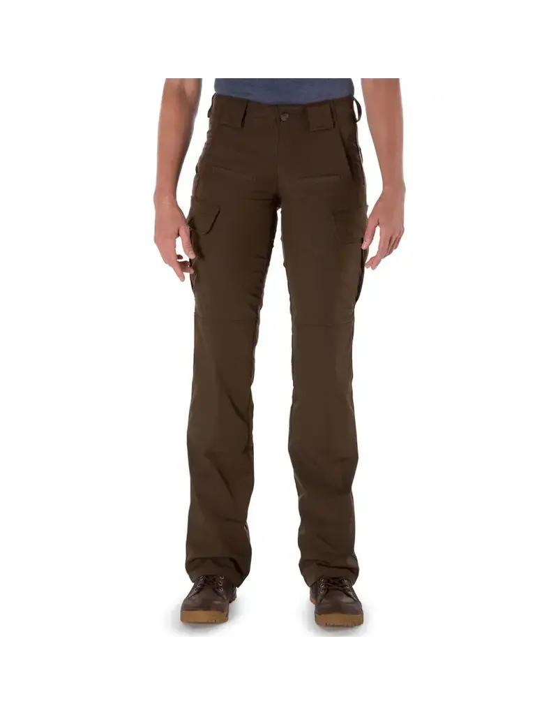 5.11 Tactical Stryke Pants - Women's, Flex-Tac Ripstop, 6, Long, Burnt (64386-117-6-LNG)
