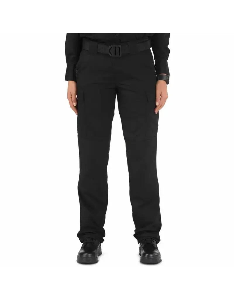 5.11 Tactical TDU Pants - Women's, Ripstop, 8, Reg, Black (64359-019-8-REG)