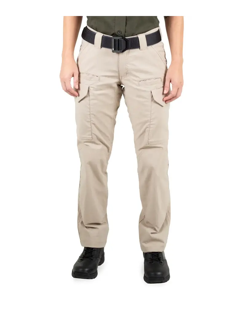 First Tactical V2 Tactical Pants - Women's, ARMS Fabric, 20, Reg, Khaki (124011-055-20-REG)