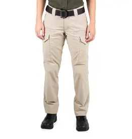First Tactical V2 Tactical Pants - Women's, ARMS Fabric, 16, Reg, Khaki (124011-055-16-REG)