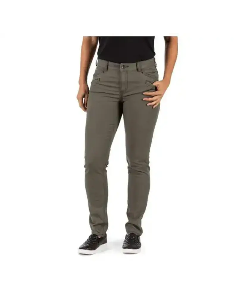 5.11 Tactical Avalon Pants - Women's, Stretch Canvas, 14, Reg, Ranger Green  (64449-186-14-REG) - Tundra Supply LTD