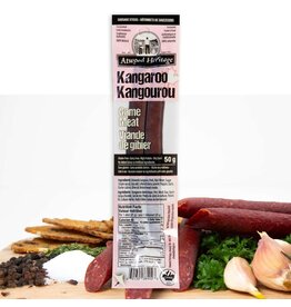 Atwood Heritage Sausage Snacks - Kangaroo, 50g, 2 Piece Pack (38402)