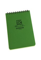 Rite in the Rain Rite in the Rain 4" x 6" Top Spiral #946 Green