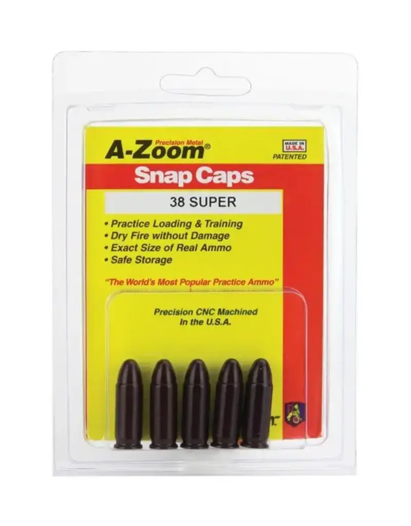 Lyman A-Zoom Snap Caps 38 Super (5pk) (15158)