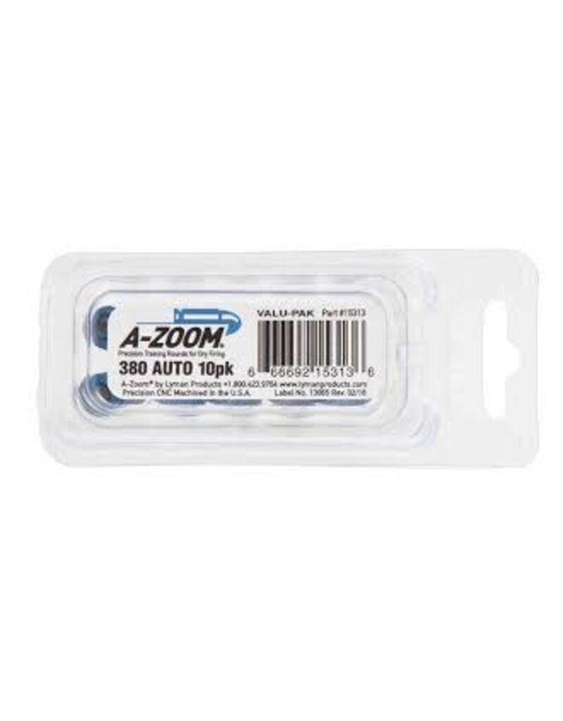 Lyman A-Zoom Snap Caps 380 Auto (10pk)