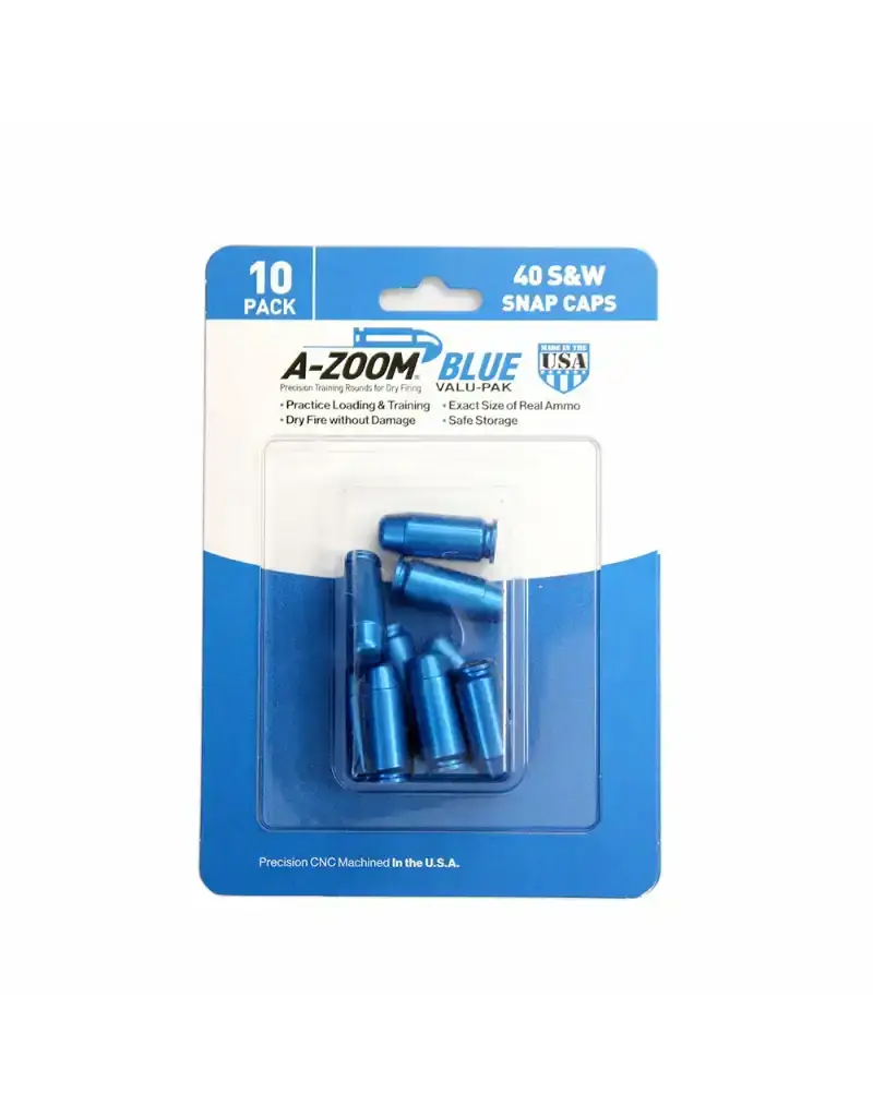 Lyman A-Zoom Snap Caps 40 S&W (10pk)