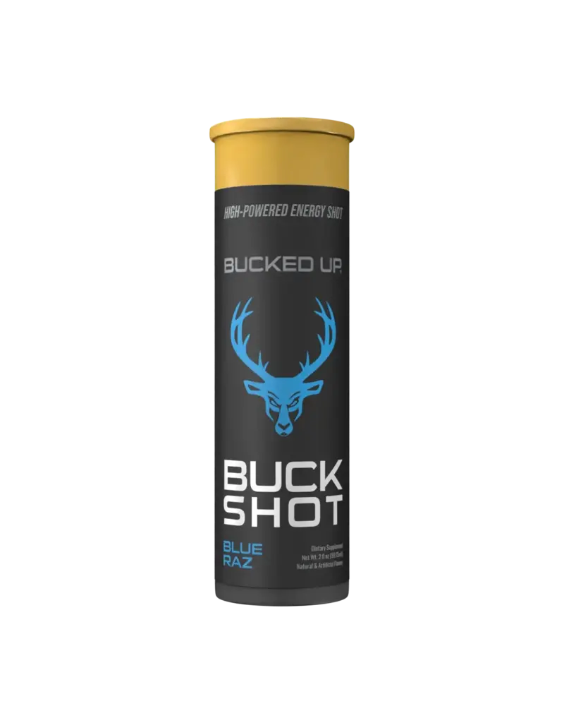 Bucked Up - Buck Shot 200ML - Blue Raz - Single(BU-BS-BR)