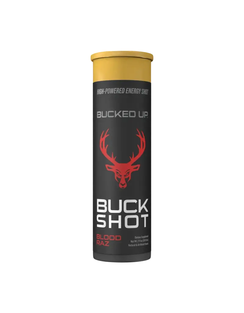 Bucked Up - Buck Shot 200ML - Blood Raz - Single(BU-BS-BL)