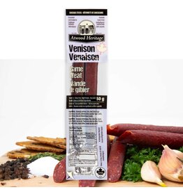 Atwood Heritage Atwood Heritage Sausage Snacks - Venison, 50gr, 2 Piece Pack (38302)