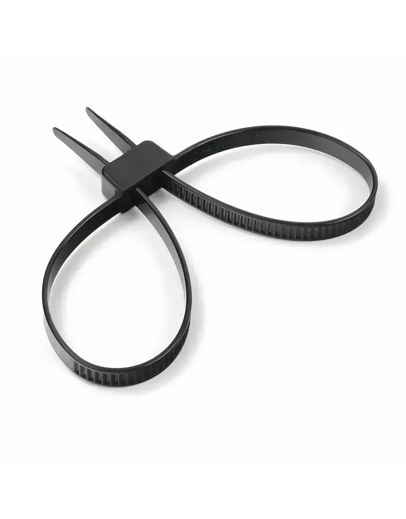Shun Zip Ties Zipper Strap Elastic Handcuffs - 250lb Tensile Strength, 27.5", Single (ZIPCUFF-SINGLE)