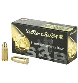Sellier & Bellot - 9mm Luger, 124gr, FMJ, Box of 50 (310490) — Tundra Supply
