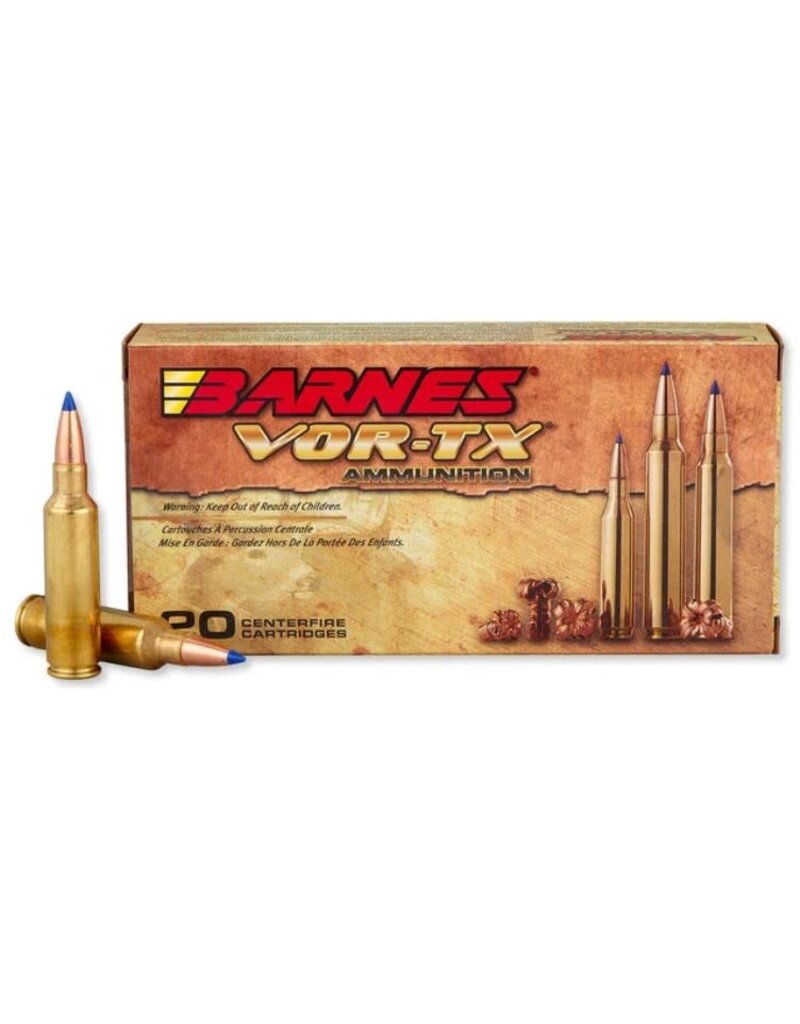 Barnes VOR-TX Rifle Ammo - 300 WSM, TTSX BT, 150 Grains, 3310 fps, Box of 20 (21567)
