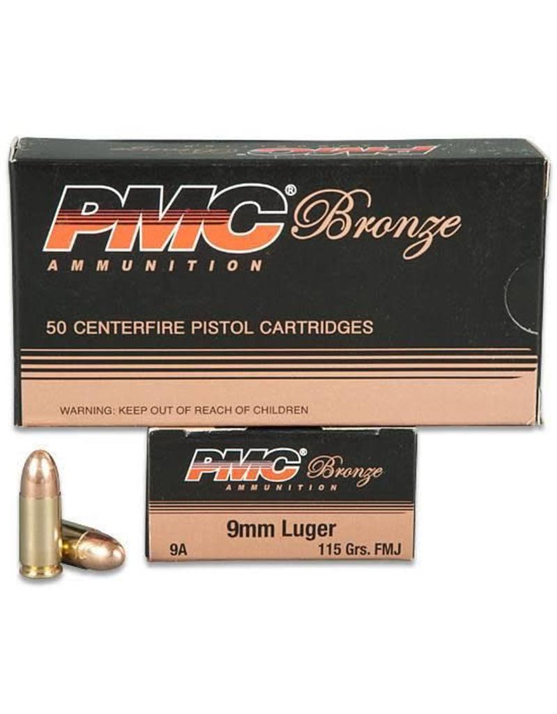 PMC Bronze - 9mm, 115gr, FMJ (PMC9A)