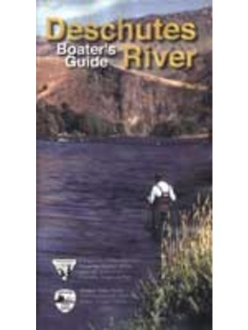 Anglers Books Deschutes River Boater's Guide 2026