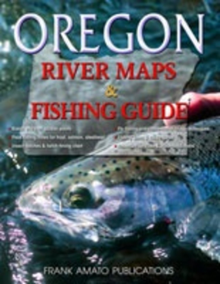 Anglers Books Oregon River Maps & Fishing Guide