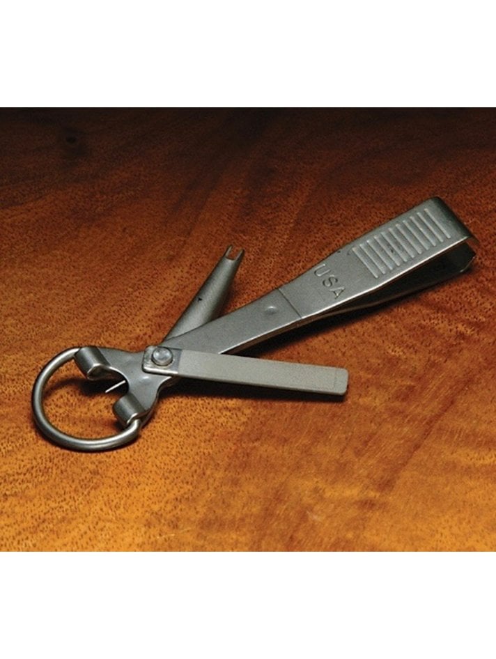 Scierra Line Nipper Clippers with knot tool - Fly Fishing Tools