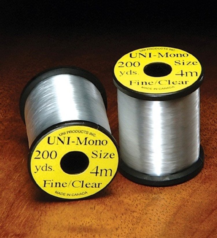 Hareline Uni Clear Mono Thread 3/0