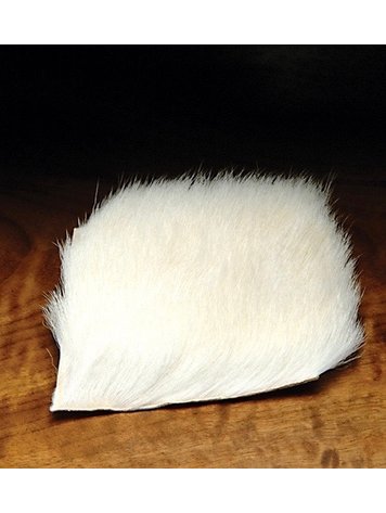 Hareline White Calf Body Hair