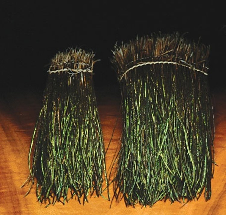 Hareline Strung Peacock Herl 5-7