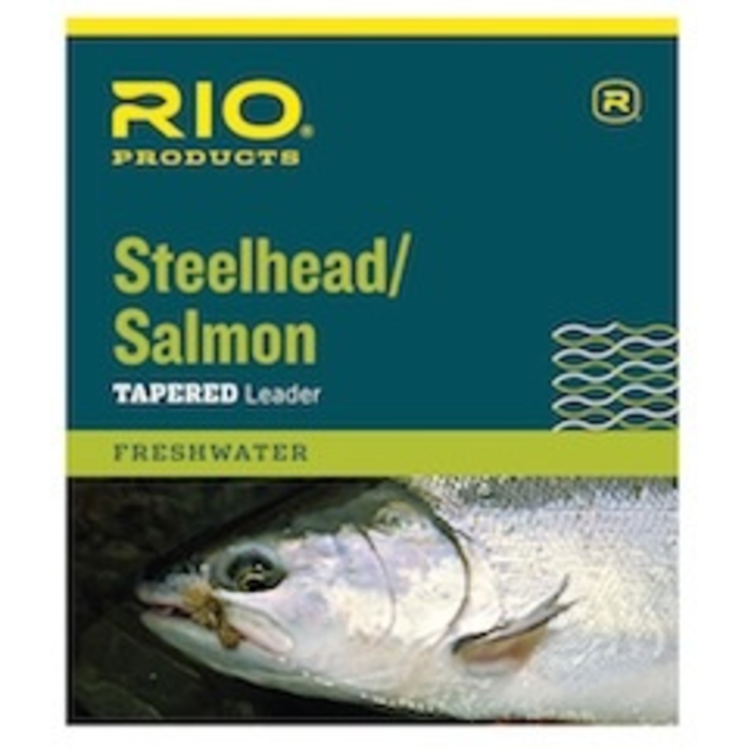 Rio Rio Steelhead/ Salmon Tapered Leader, Glacial Green - Royal