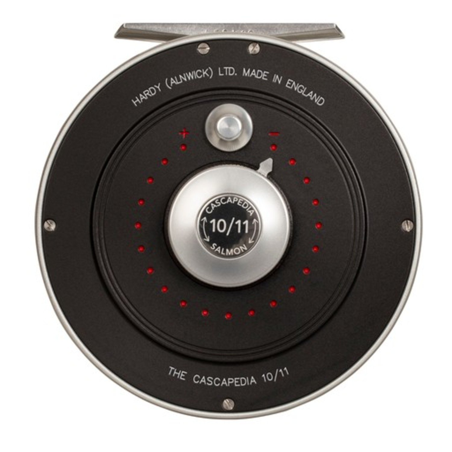 HARDY　Cascapedia　Light　Salmon　Reel　8/9 Hardy Cascapedia 8/9 light salmon fly reel with papers case