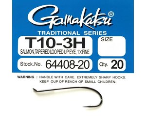 Gamakatsu Gamakutsu T10-3H Steelhead Light Wire Hook