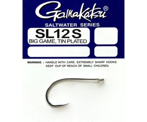 Gamakatsu SL12S Big Game Wide Gap Saltwater Series Fly Hook – Fly