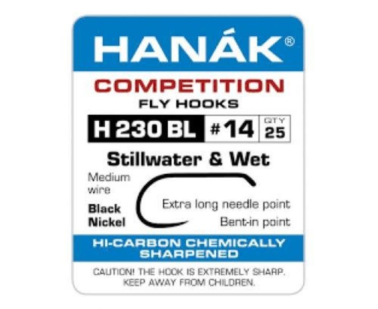 Hanak Hanak H 230 BL Nymph/Wet Fly Hook