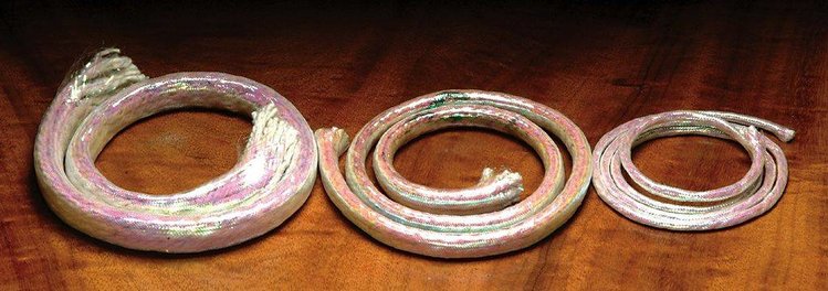 Hareline Pearl Flashabou Minnow Body