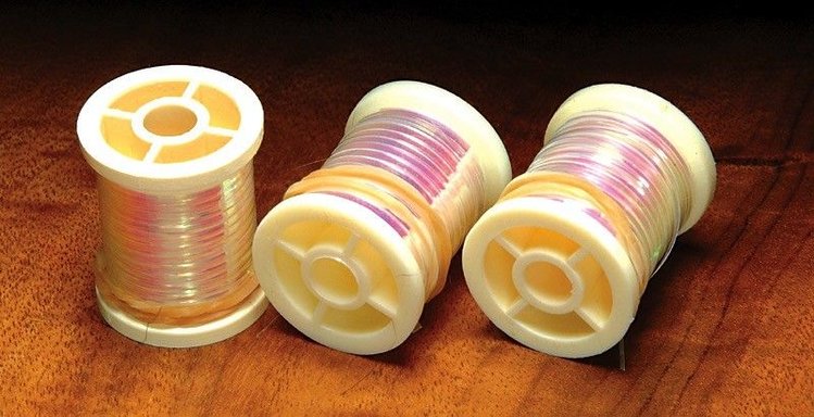 Hareline Mylar Pearlescent Flat Tinsel