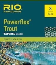 Rio Powerflex Trout Leader 3 pack