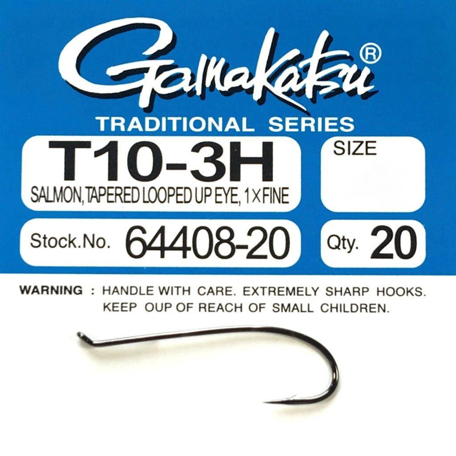 Gamakatsu Gamakutsu T10-3H Steelhead Light Wire Hook - Royal